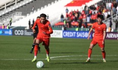 U23男足亚洲杯： 中国队1:0战胜澳大利亚队