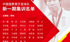 国足新一期集训名单出炉 四名归化球员领衔
